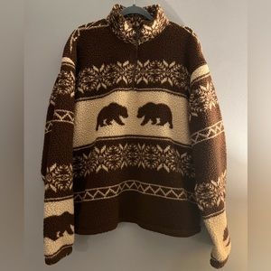 Old navy fleece quarter zip